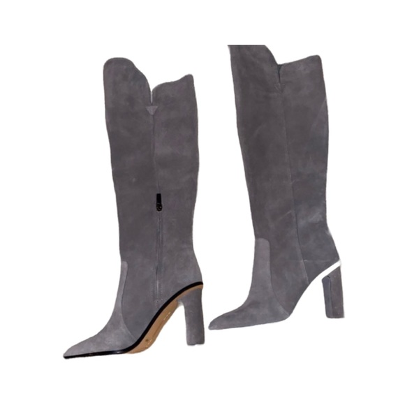 Vince Camuto Grey Suede boots NWT - Picture 3 of 4